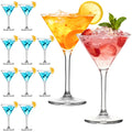 10 oz Plastic Martini Glasses Set of 12 F6418