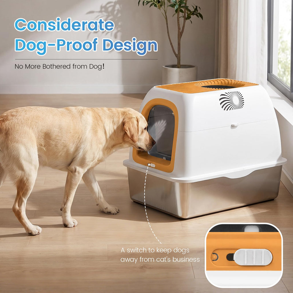 Stainless Steel Litter Box C312771