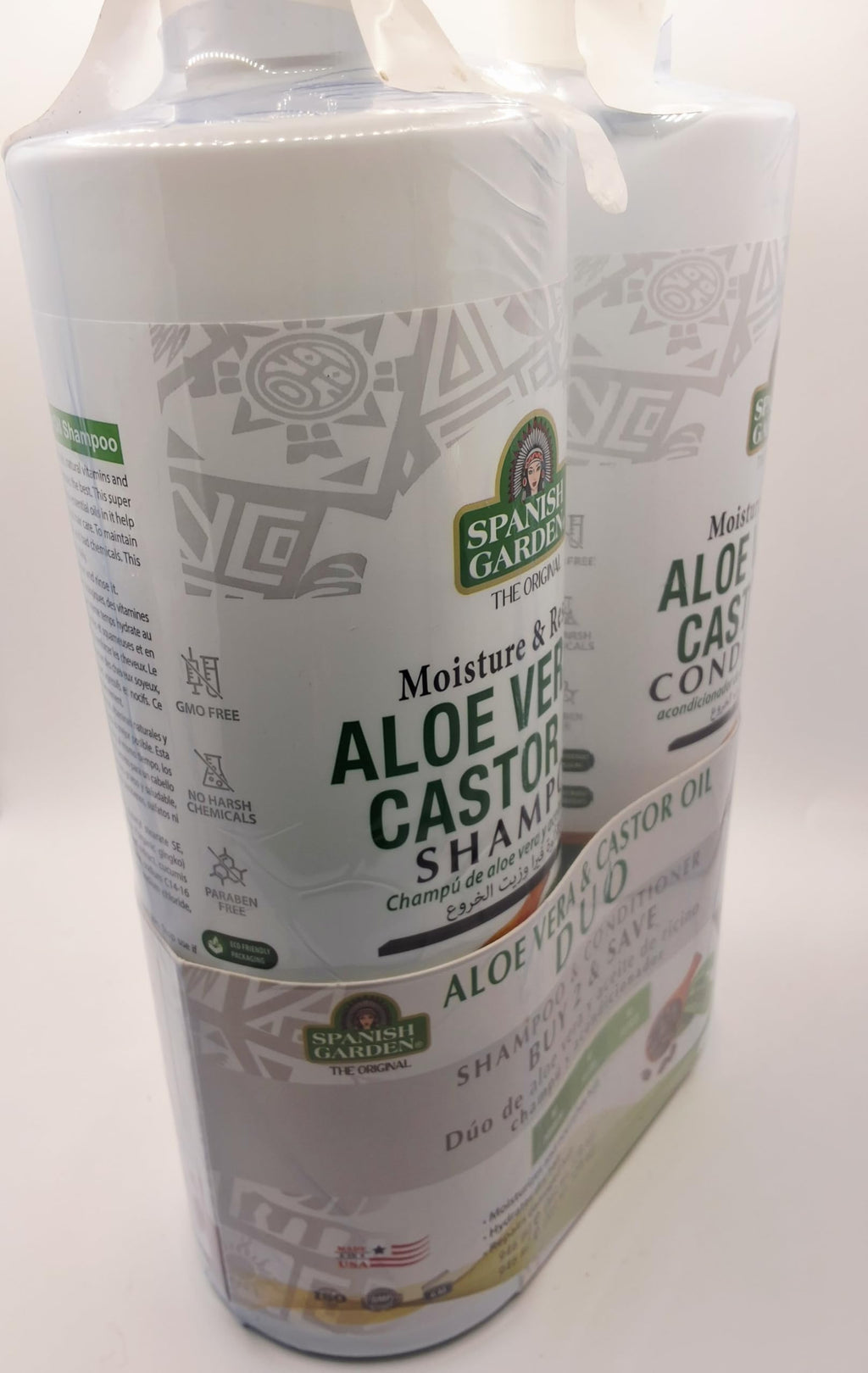 Aloe Vera & Castor Oil Shampoo and Conditioner Set F176