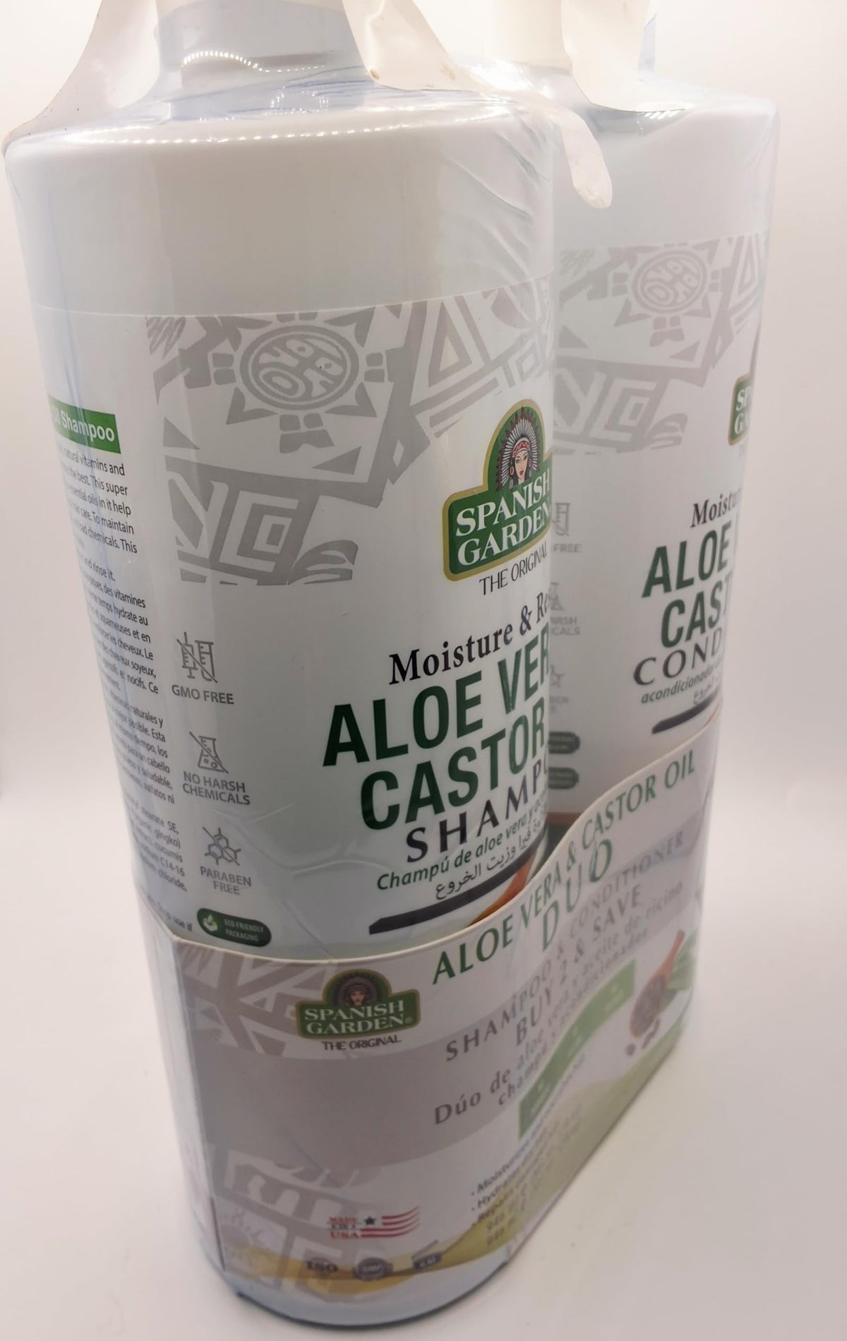 Aloe Vera & Castor Oil Shampoo and Conditioner Set F176