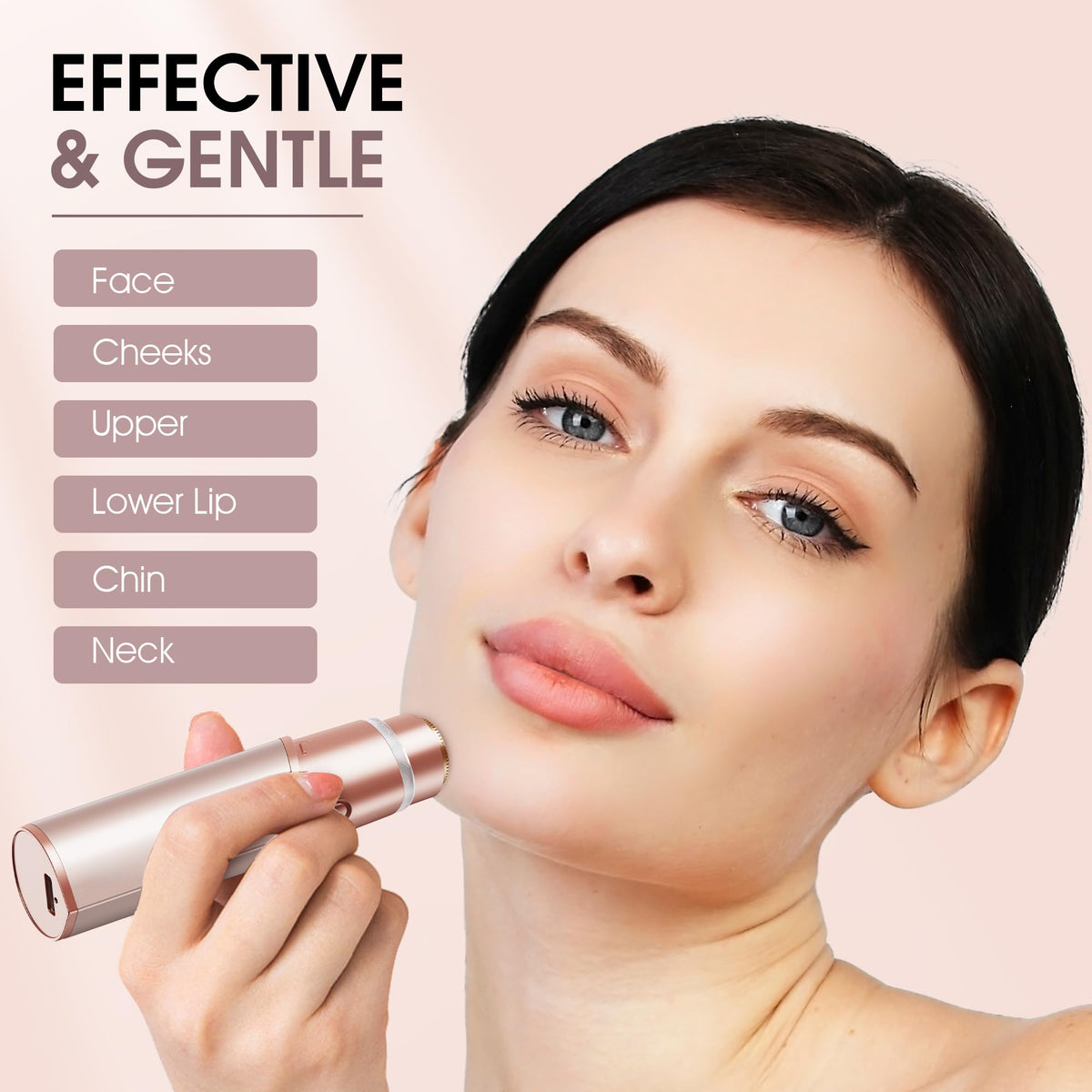 Electric Facial Hair Removal Device for Women T808130