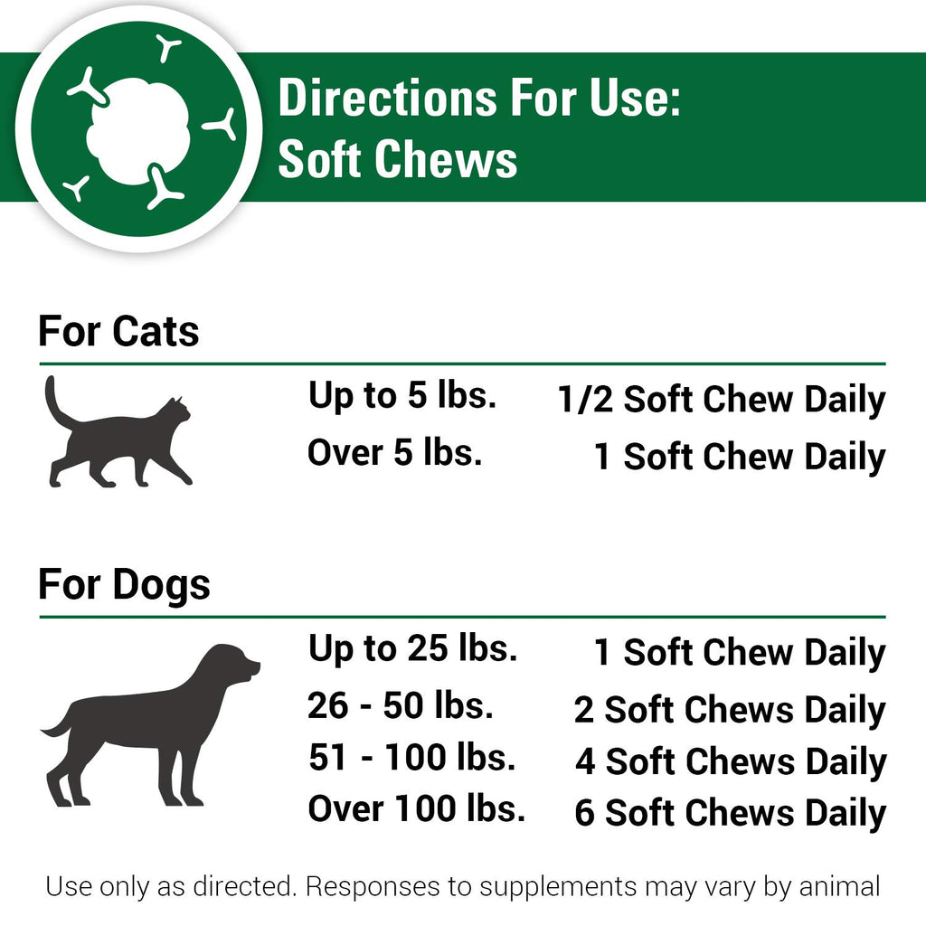 Immune Support Supplement for Dogs 120 Soft Chews Z94105