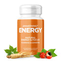 Natural Energy & Focus Supplement with Panax Ginseng, Guarana Extract & Chromium Picolinate, 60 Caps S829