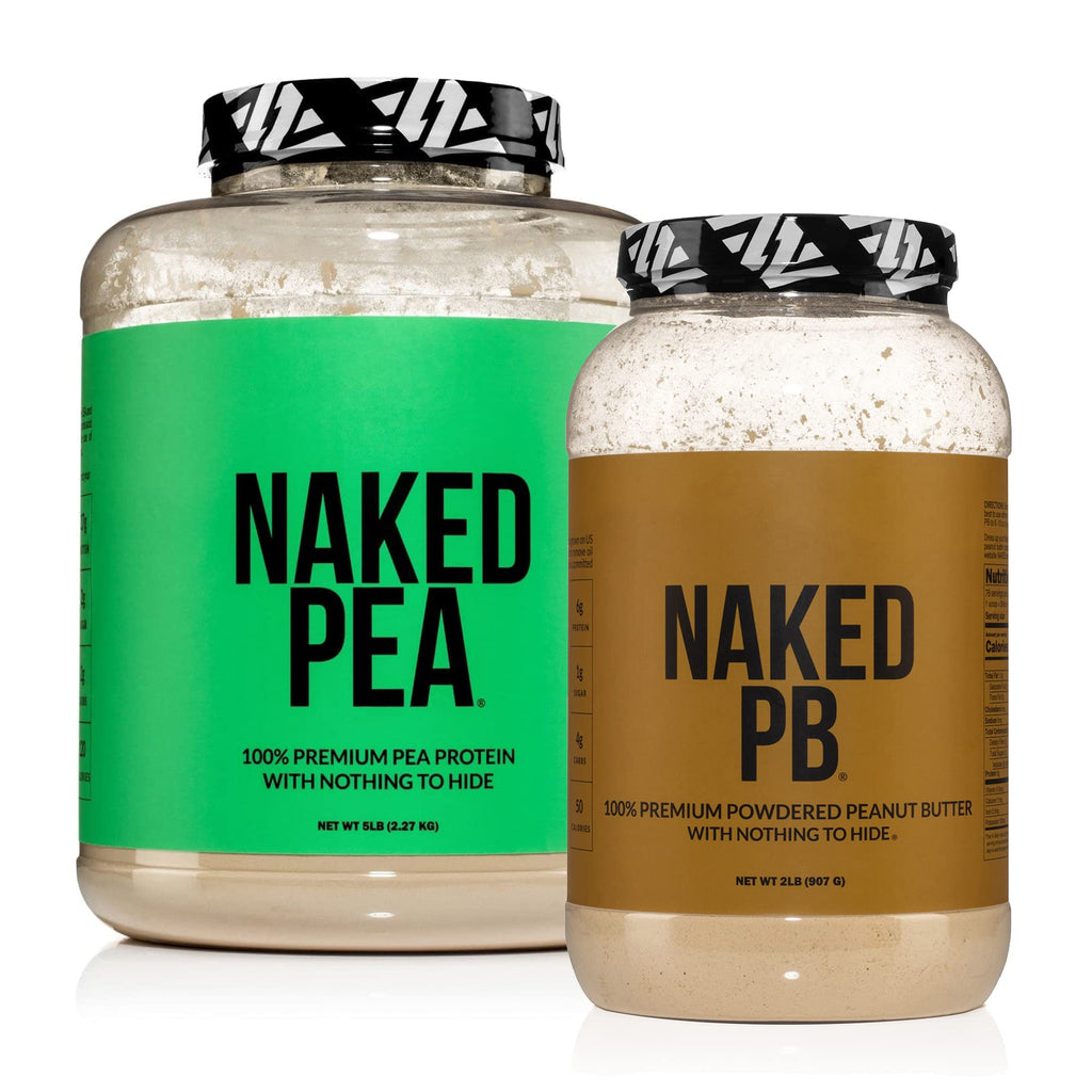 Dairy Free Protein Bundle: 5LB Unflavored Pea and 2LB PB R379