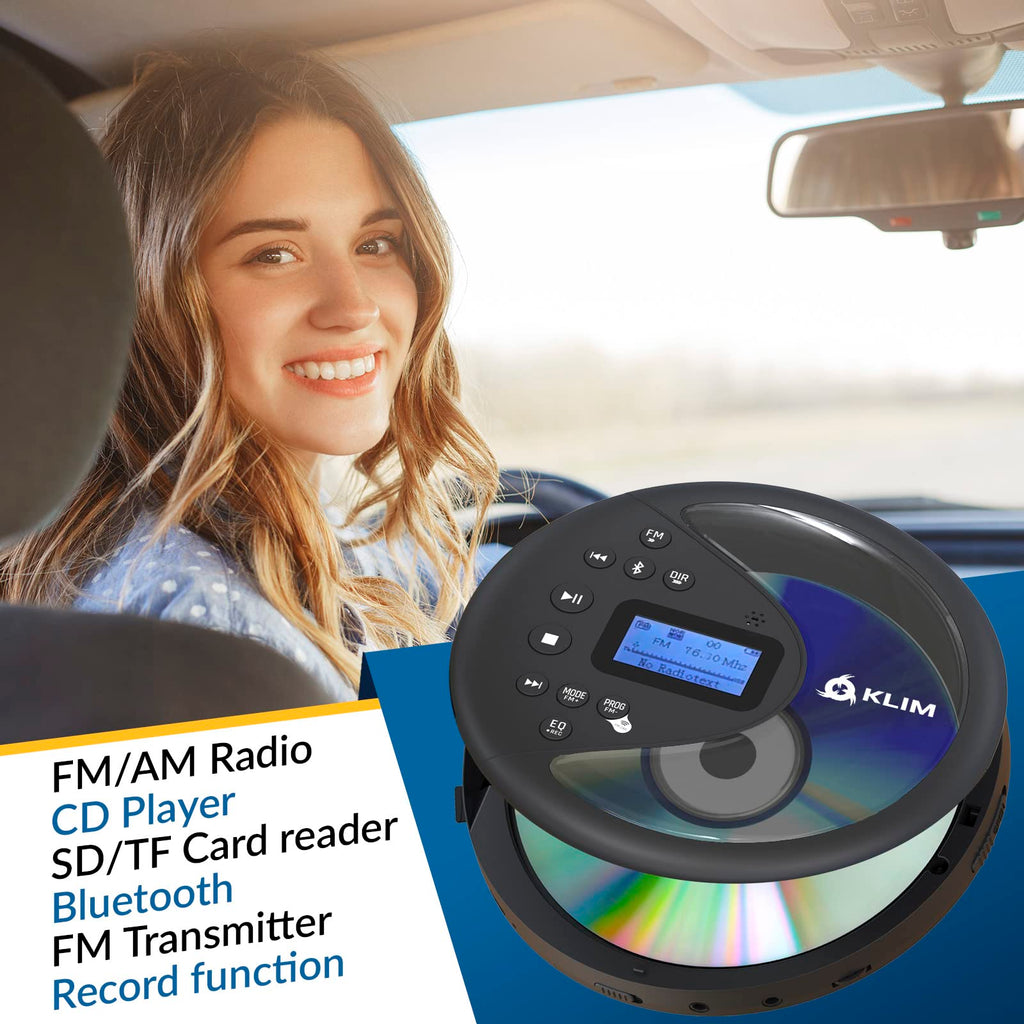 Portable CD Player with Bluetooth C215