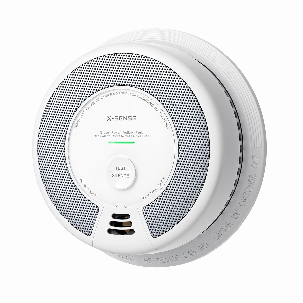Wireless Interconnected Smoke and Carbon Monoxide Alarm 1-Pack and 3-Pack K606