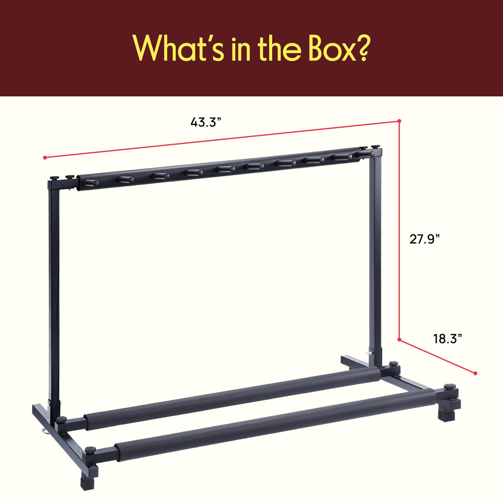 Foldable Universal Multi Guitar Stand N156697