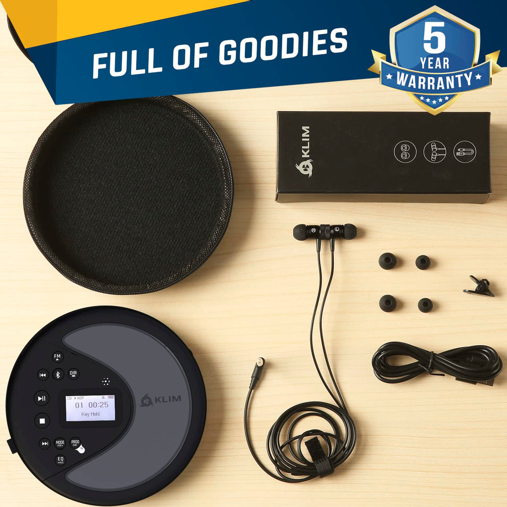 Portable CD Player with Bluetooth C215
