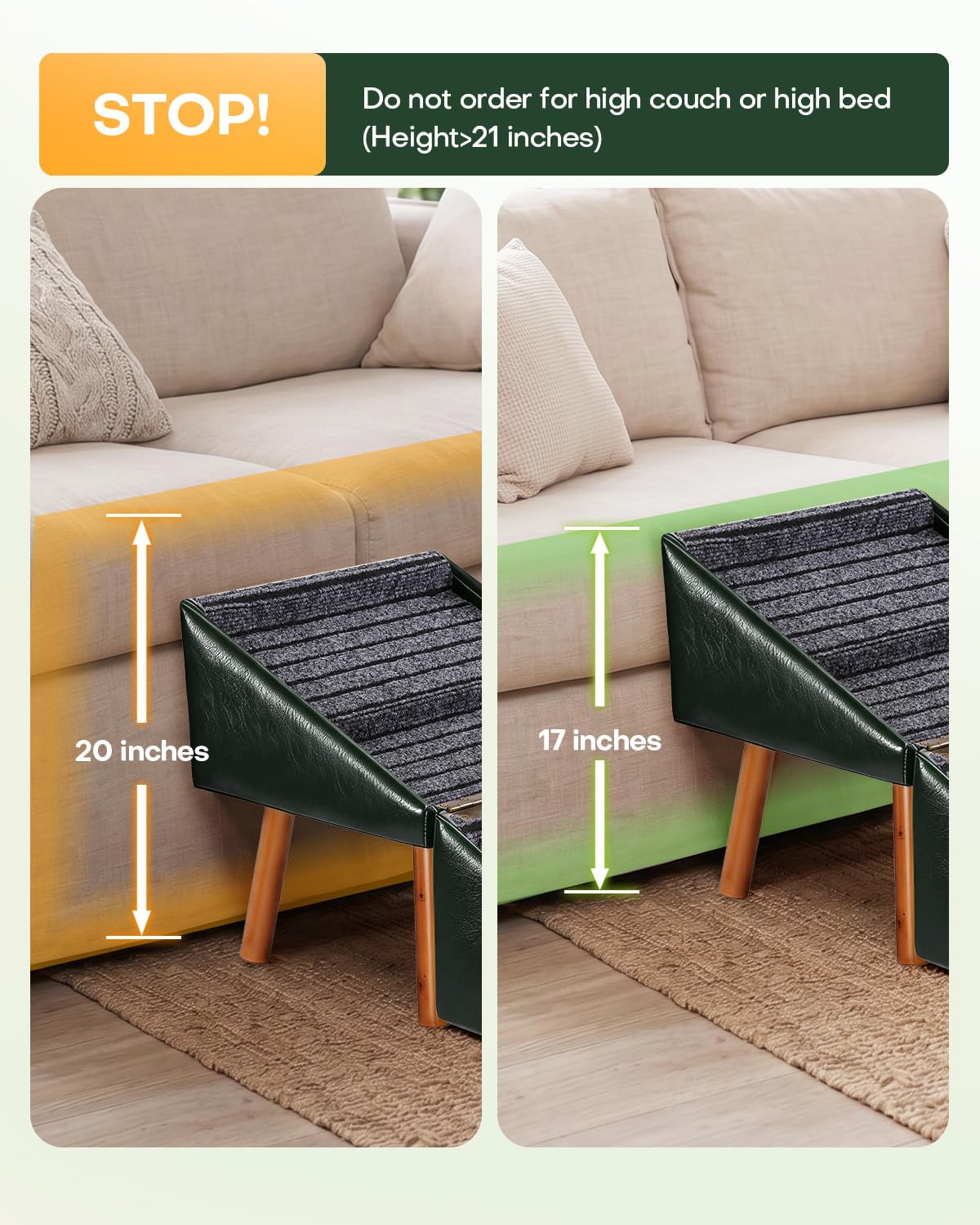 Foldable Dog Stairs and Ottoman J4795