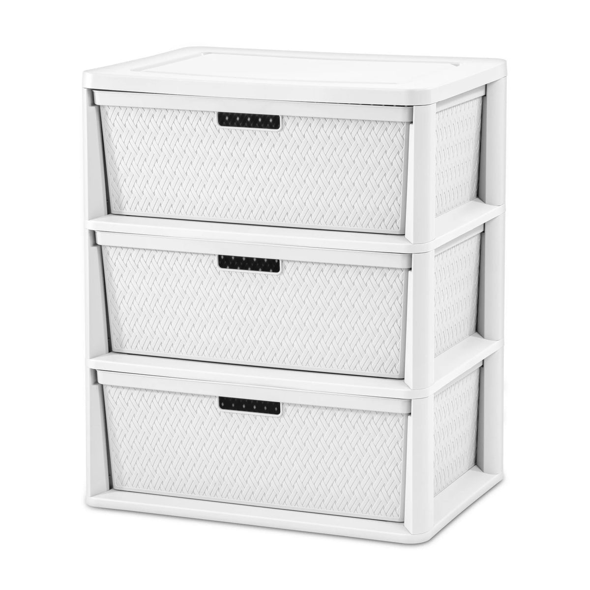 White 3 Drawer Storage Unit L29740