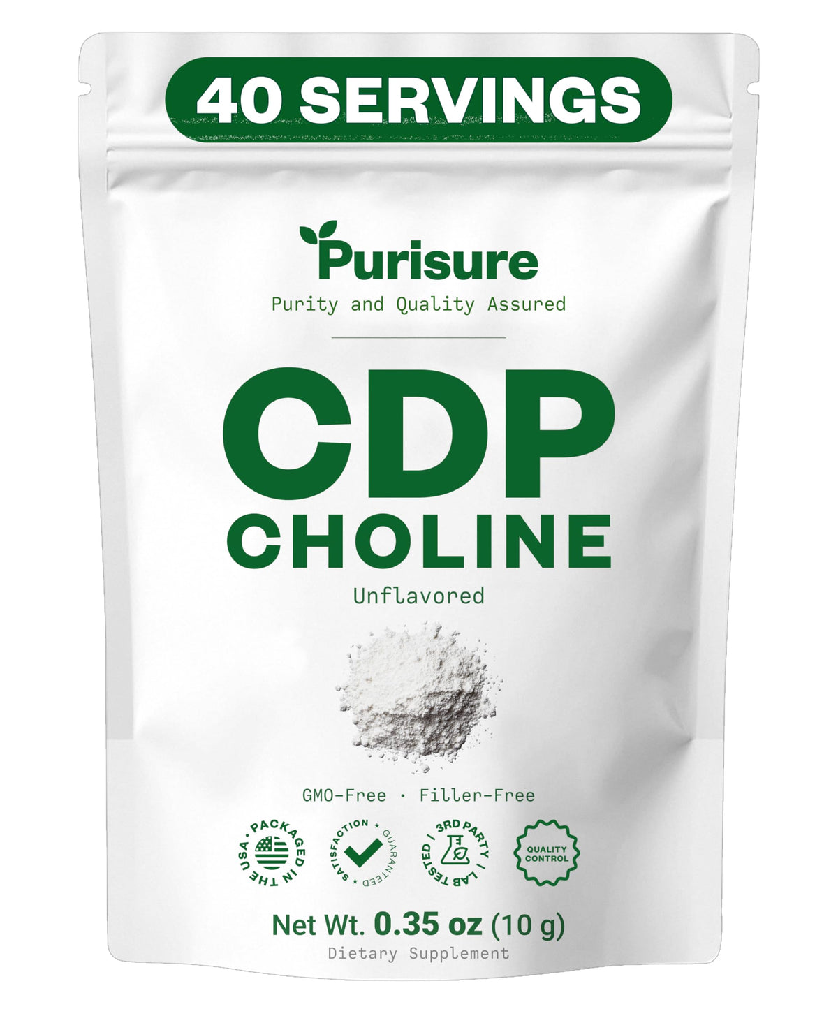 CDP Choline Powder 10g 40 Servings N437