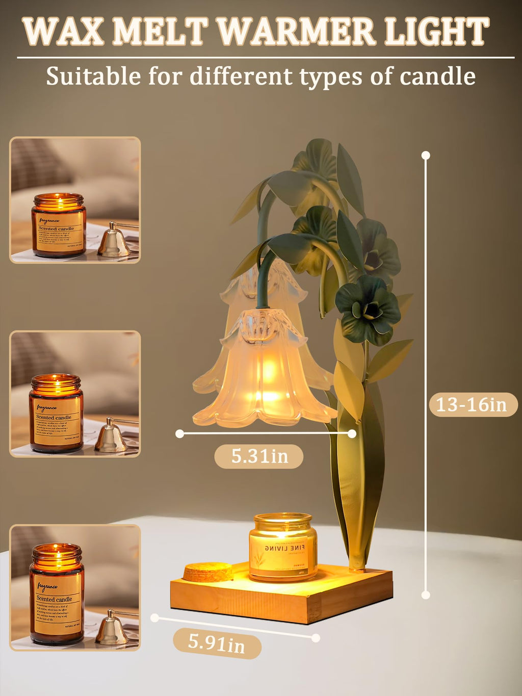 Candle Warmer with Timer & Dimmer W681770