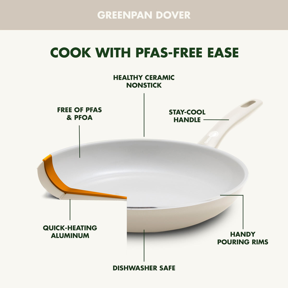 12 Piece Ceramic Nonstick Cookware Set A3296