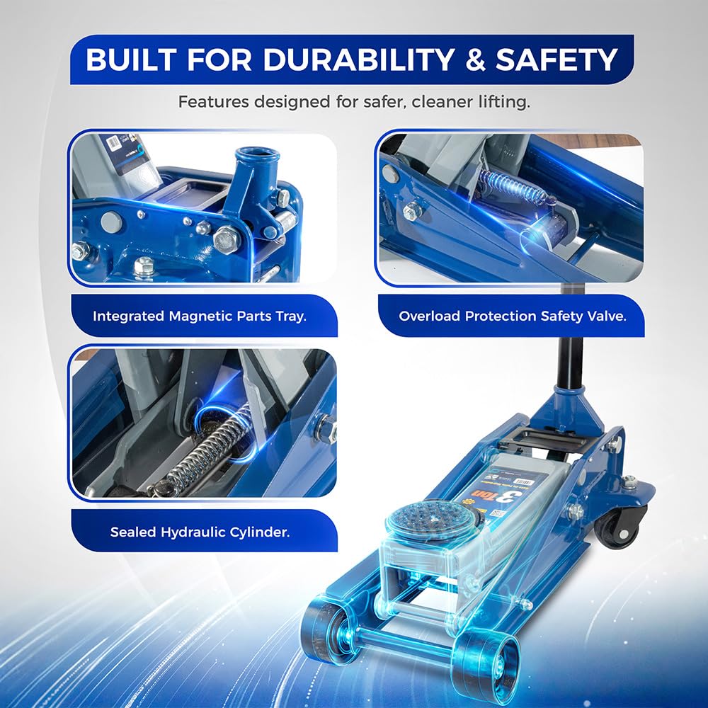 2-Ton Hydraulic Floor Jack C794