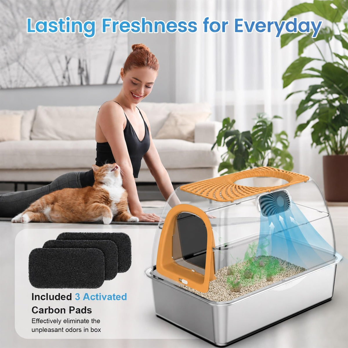 Stainless Steel Litter Box C312771