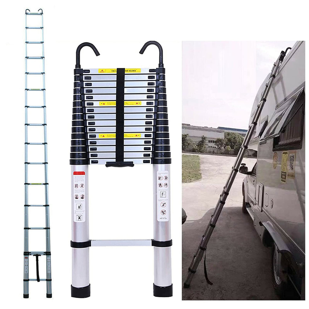 Telescoping Extension Ladder 20.34FT 330 Pound Capacity A401152