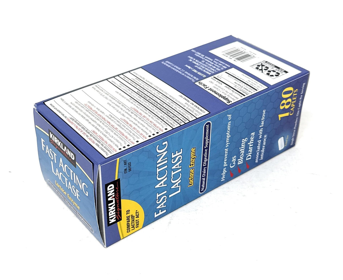 Fast Acting Lactase 180 Caplets H652