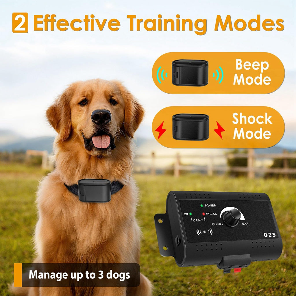 Electric Dog Fence System for 2 Dogs W79363