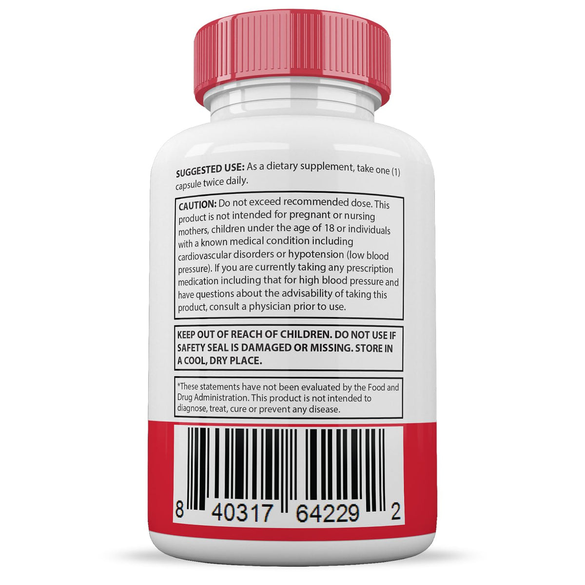 60 Capsules 688MG Hawthorne Hibiscus Garlic Juniper Olive Forskolin Green Tea Extract E7805