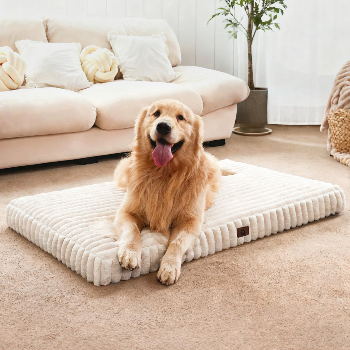 Orthopedic Foam Dog Bed with Waterproof Lining V702729