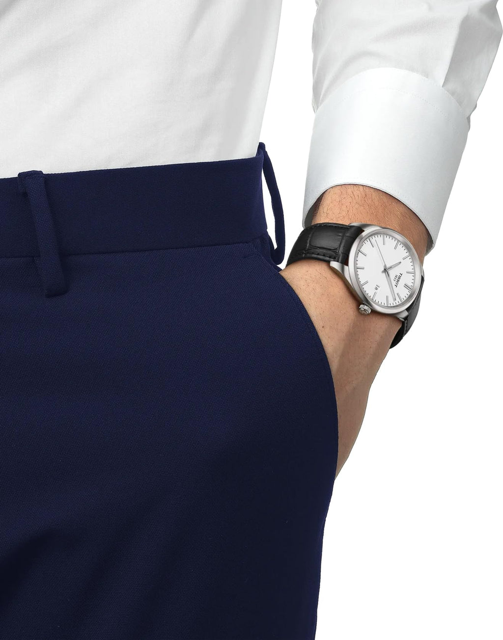 40mm White Dial Men’s Watch E6706