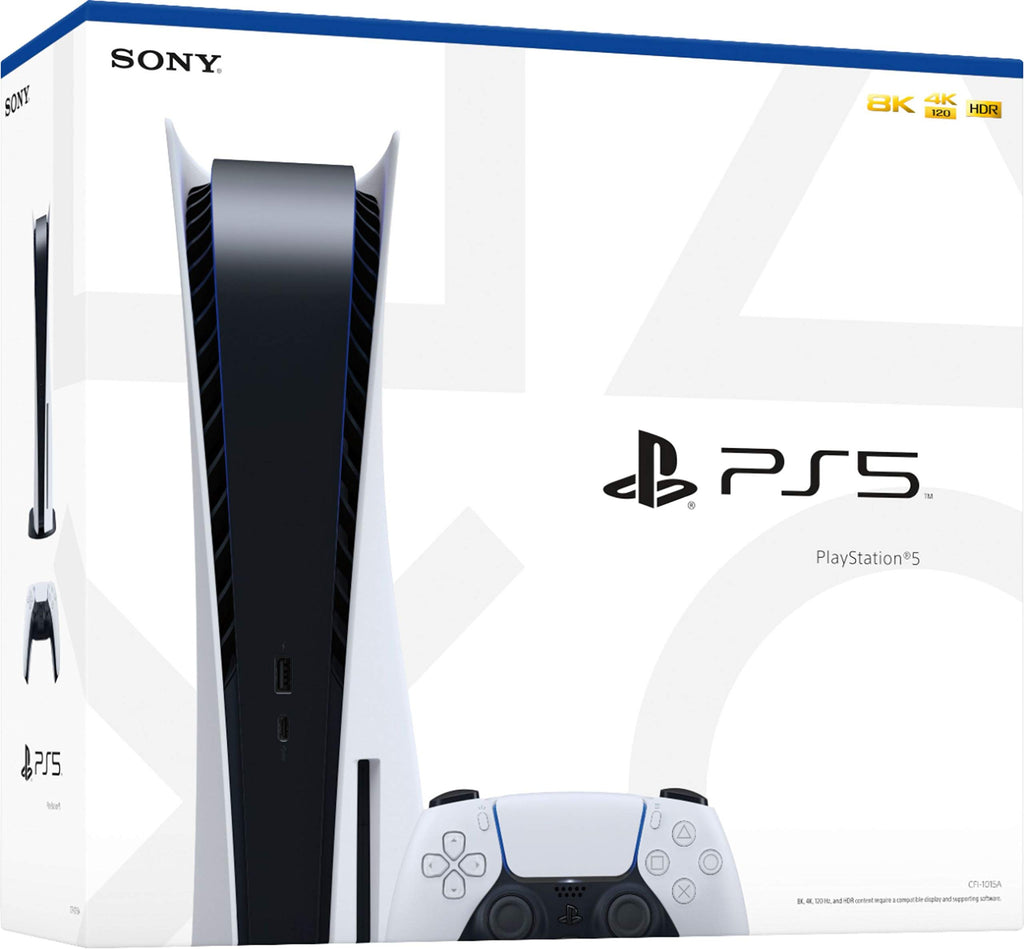 Disc Version Console - 4K-TV Gaming, 16GB GDDR6 RAM, 8K Output, WiFi 6, 825GB SSD X865