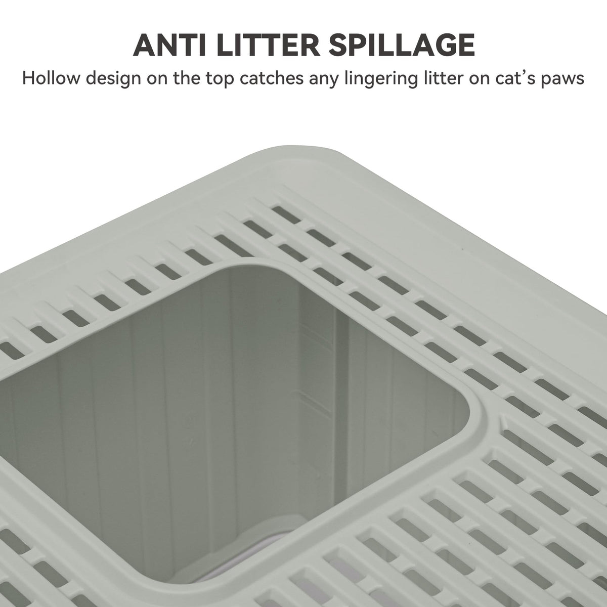 Large Enclosed Cat Litter Box with Lid H159524