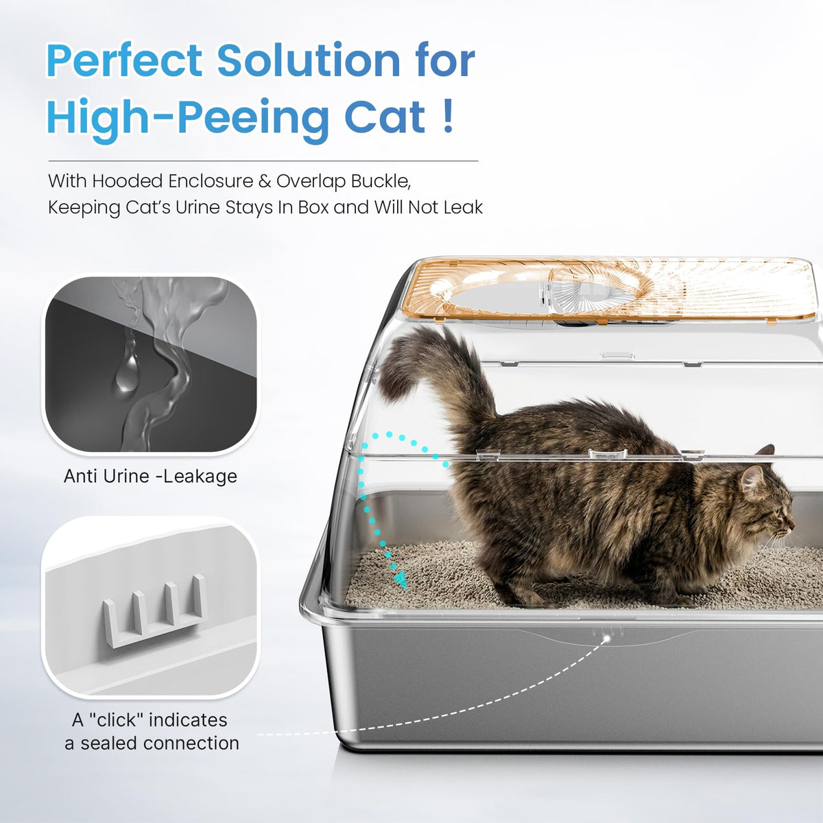 Stainless Steel Litter Box C312771