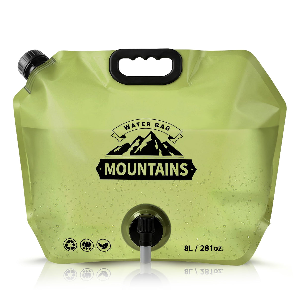 Collapsible 2 Gallon BPA-free Water Container Q83511