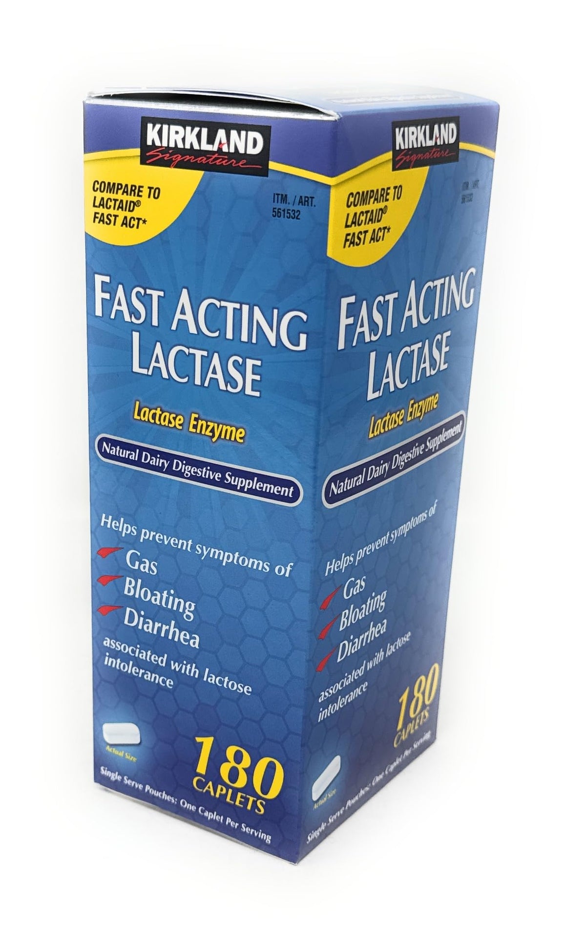 Fast Acting Lactase 180 Caplets H652