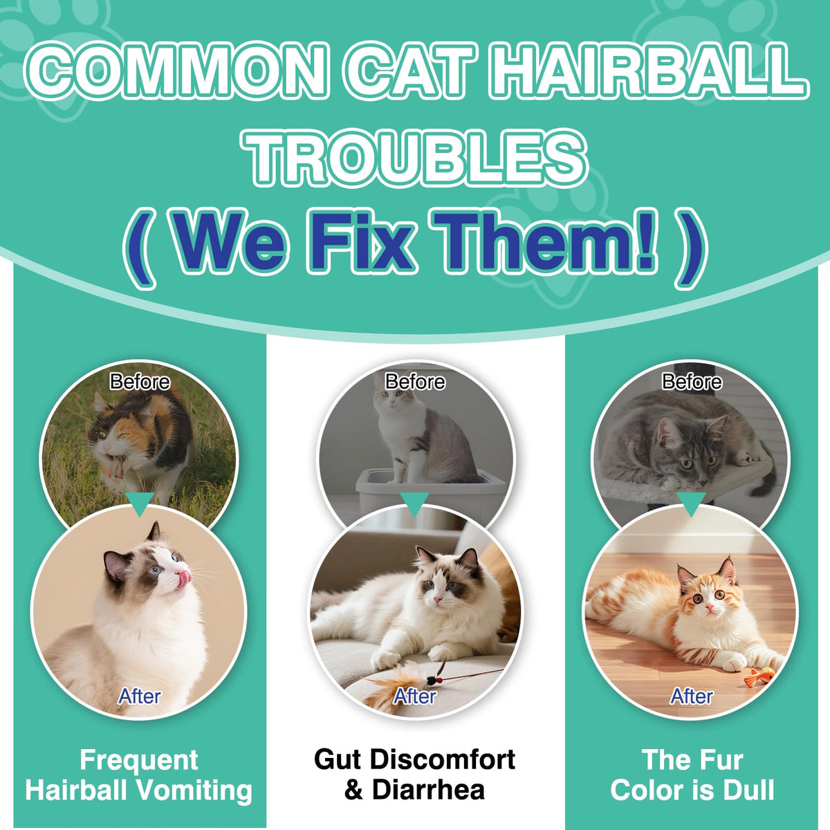 Hairball Treatment for Cats Q5399