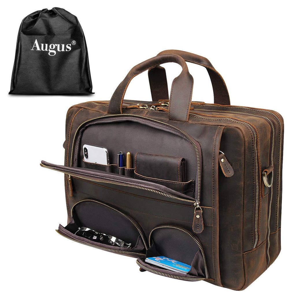 Genuine Leather Briefcase E9231