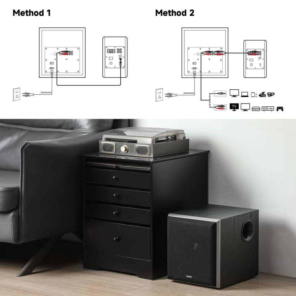 Powered Subwoofer with 8 inch Driver Y57647