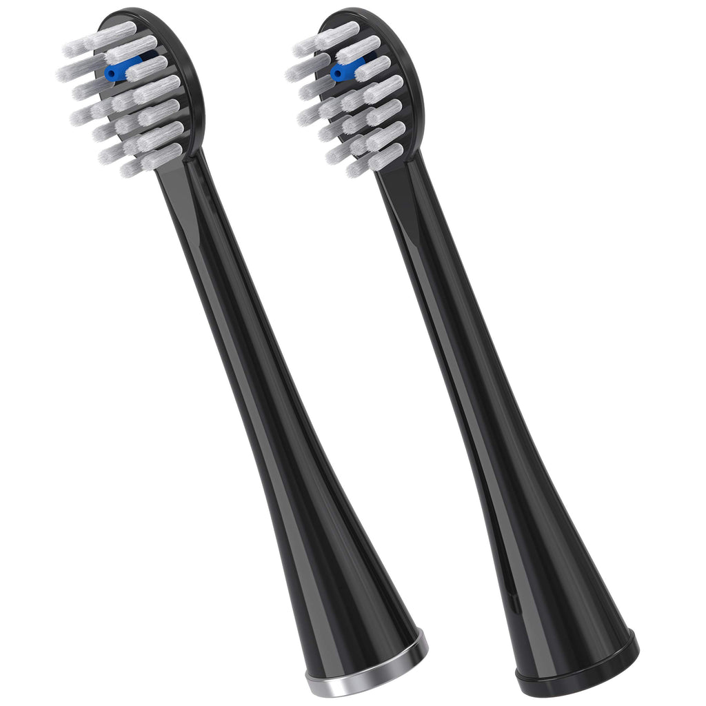 Black Replacement Brush Heads, 2 Count E8524