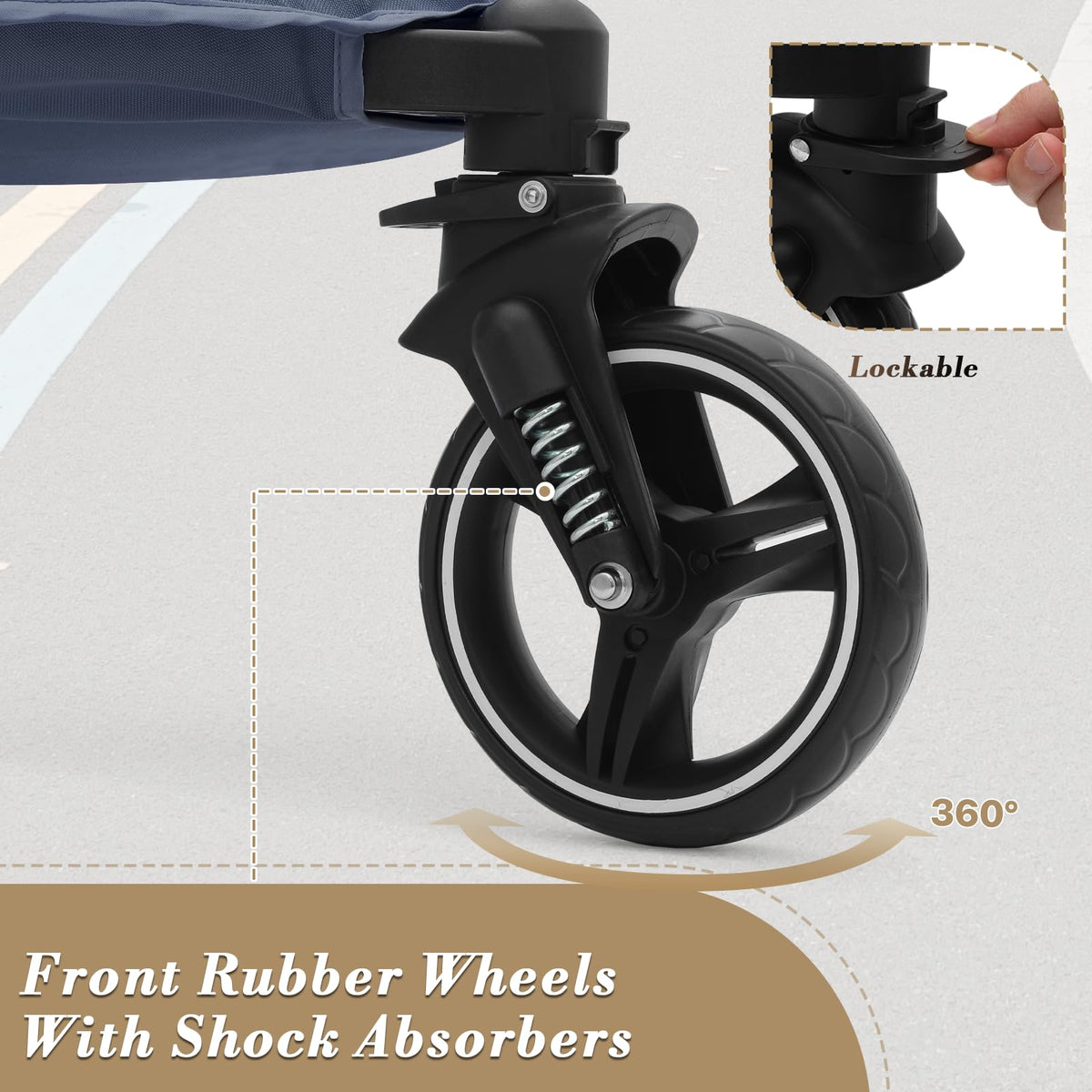 Blue Pet Stroller Z970733