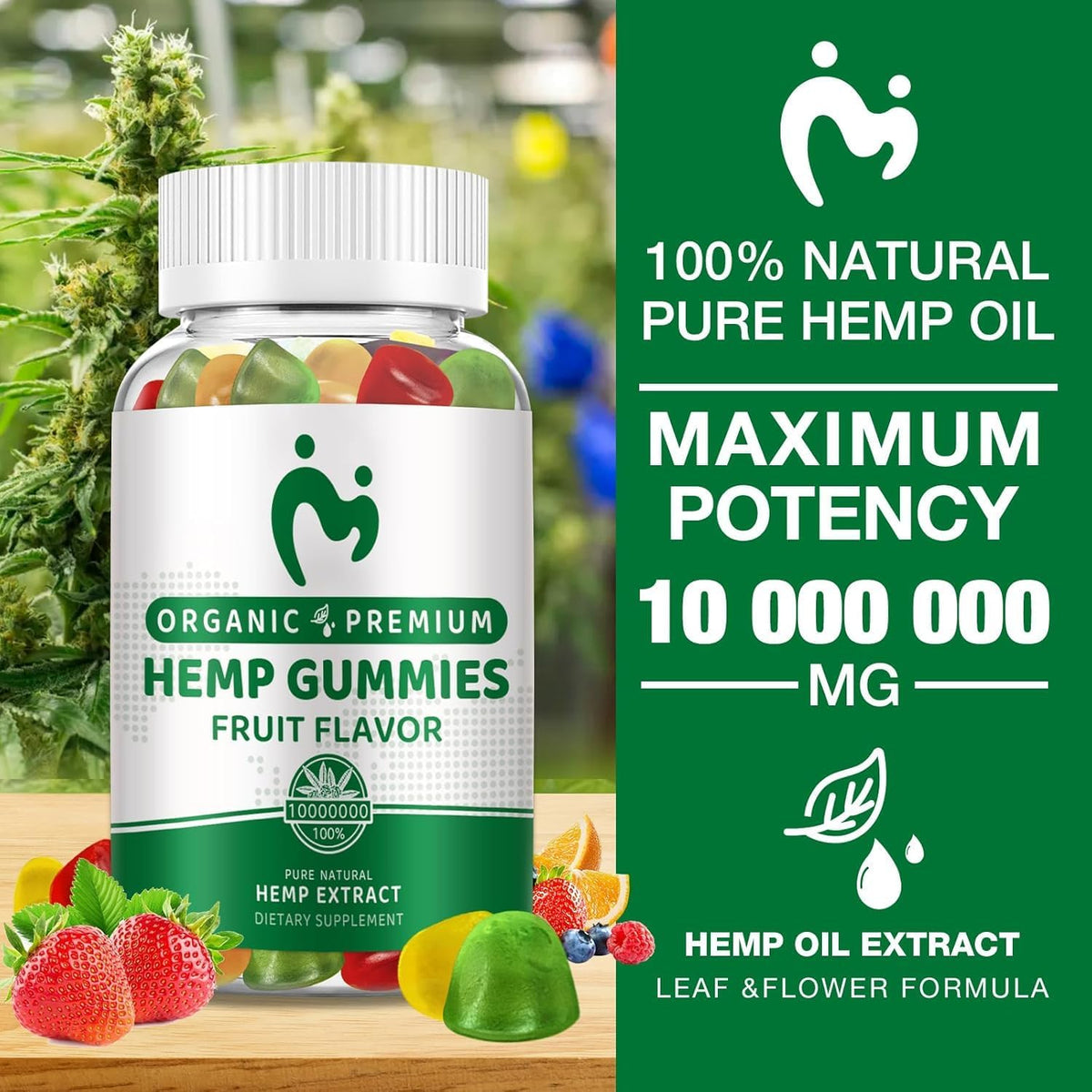 Hemp Gummies 80 Counts R603383