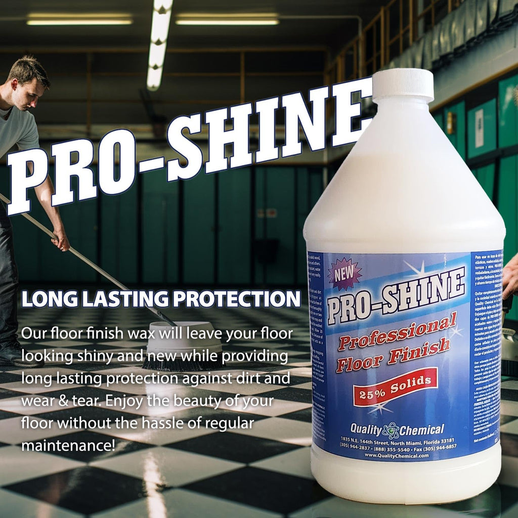Wet-Look Floor Finish Wax 128 oz G62225