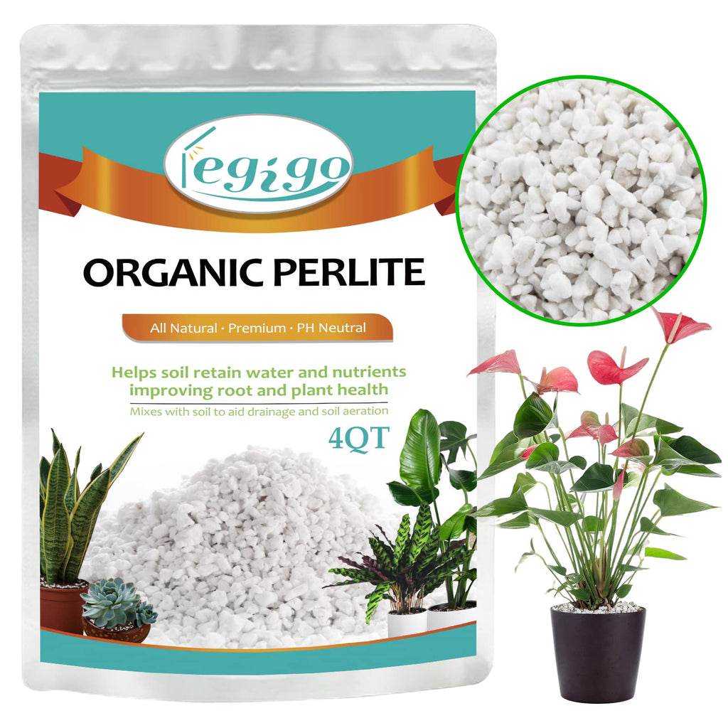 4 Quarts Organic Perlite for Plants N771792