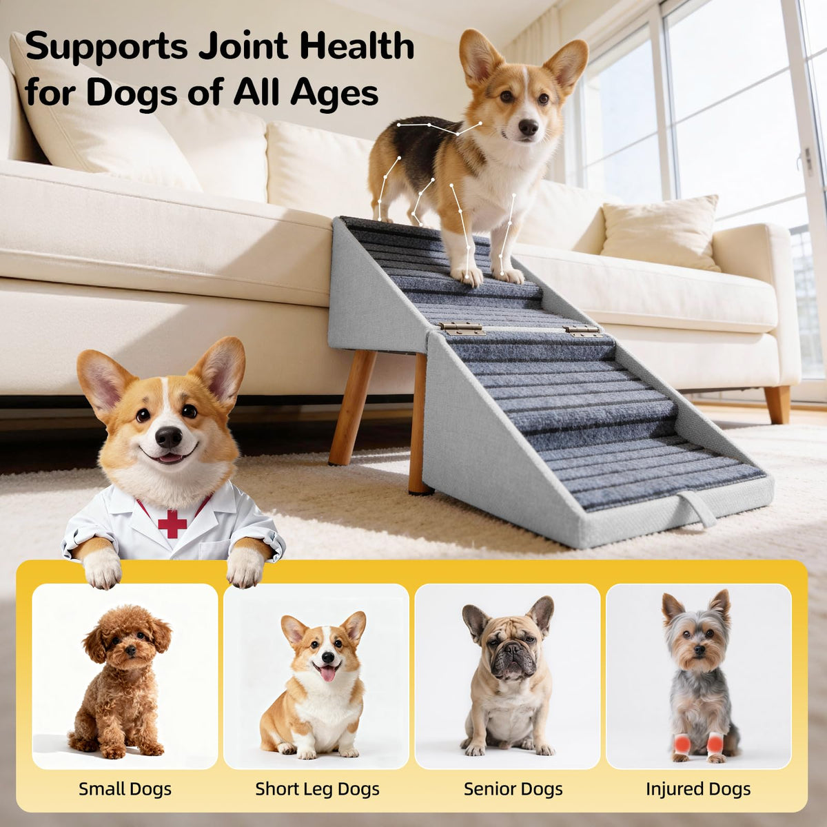 Dog Safety Ramp for Small Dogs M443261