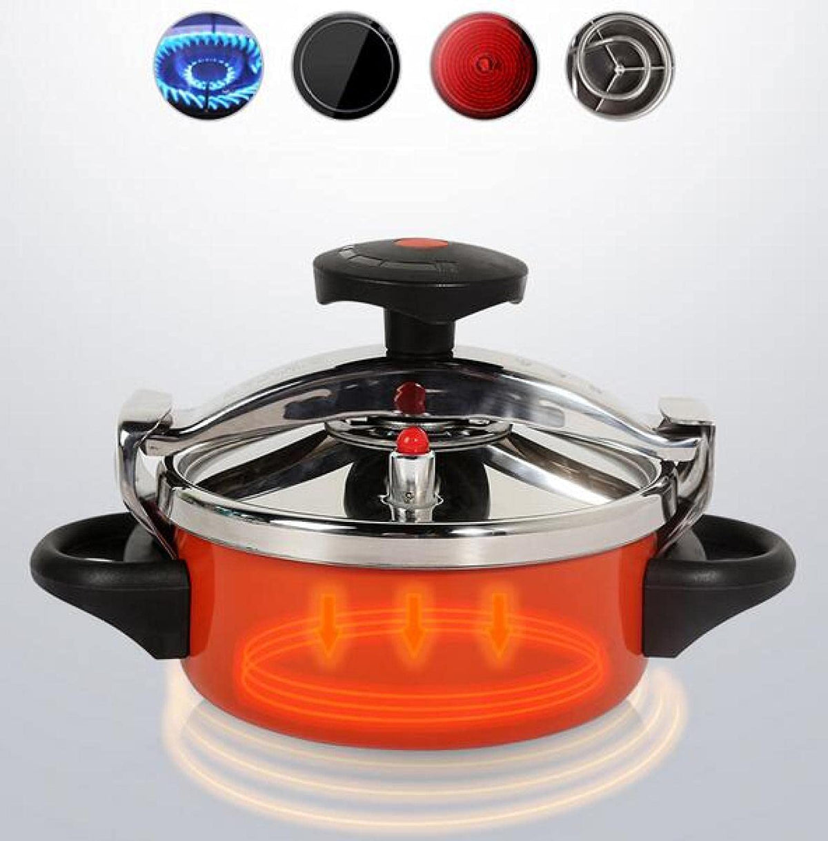 Camping Pressure Cooker Aluminum Alloy 2L U33242