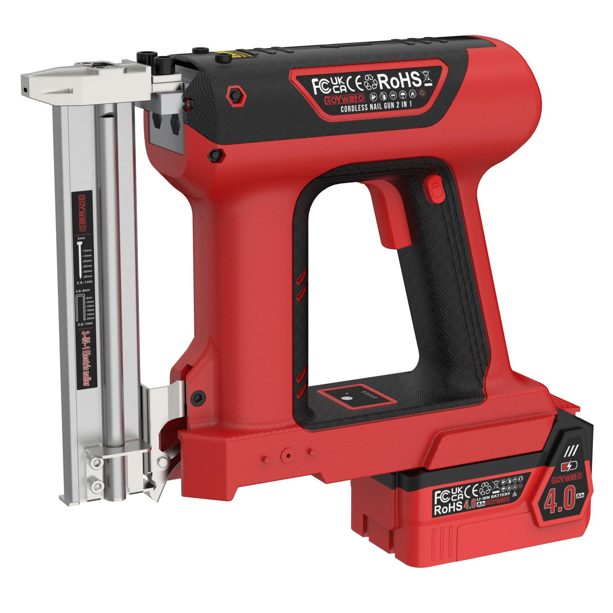 21V Cordless 18 Gauge 2 in 1 Brad Nailer L392