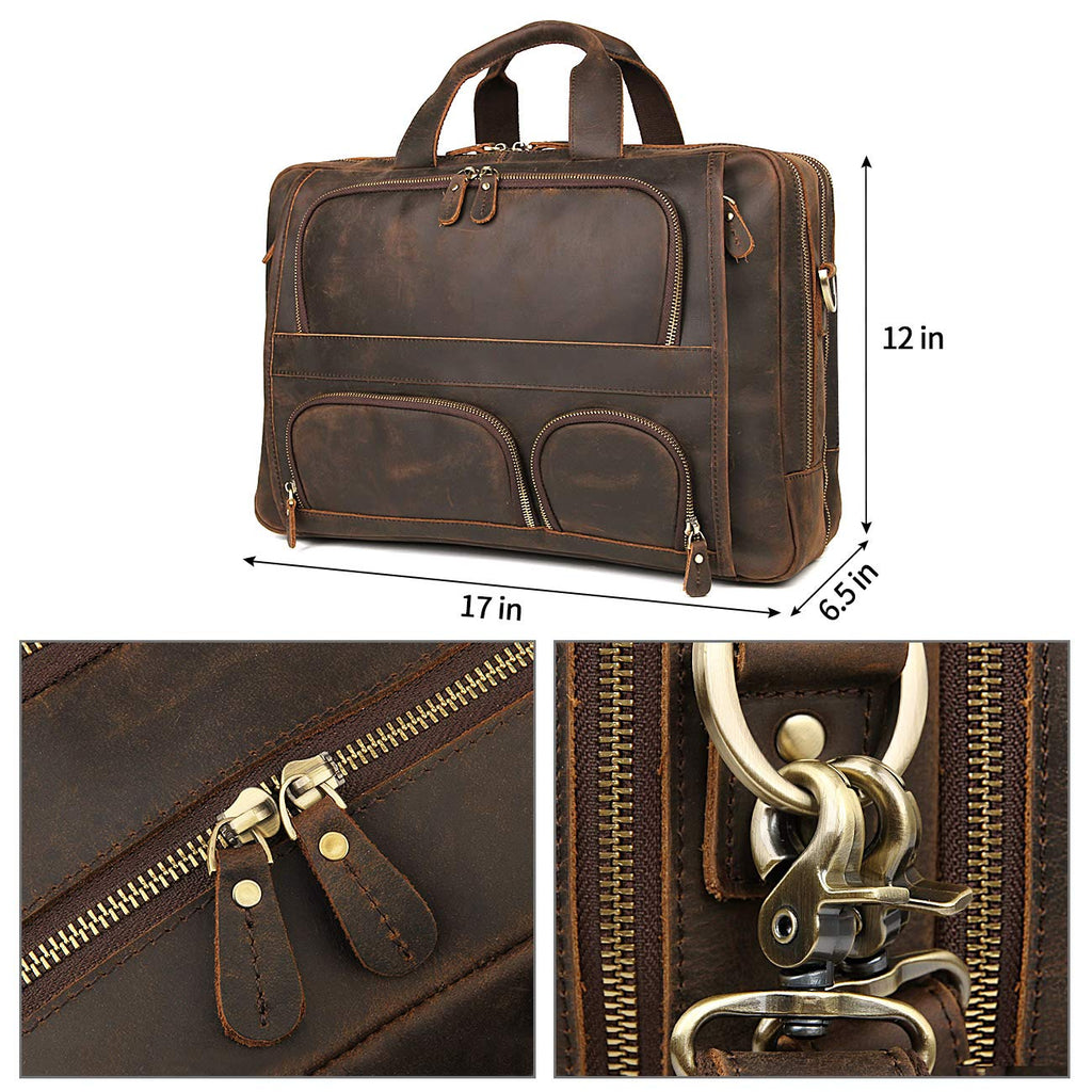 Genuine Leather Briefcase E9231
