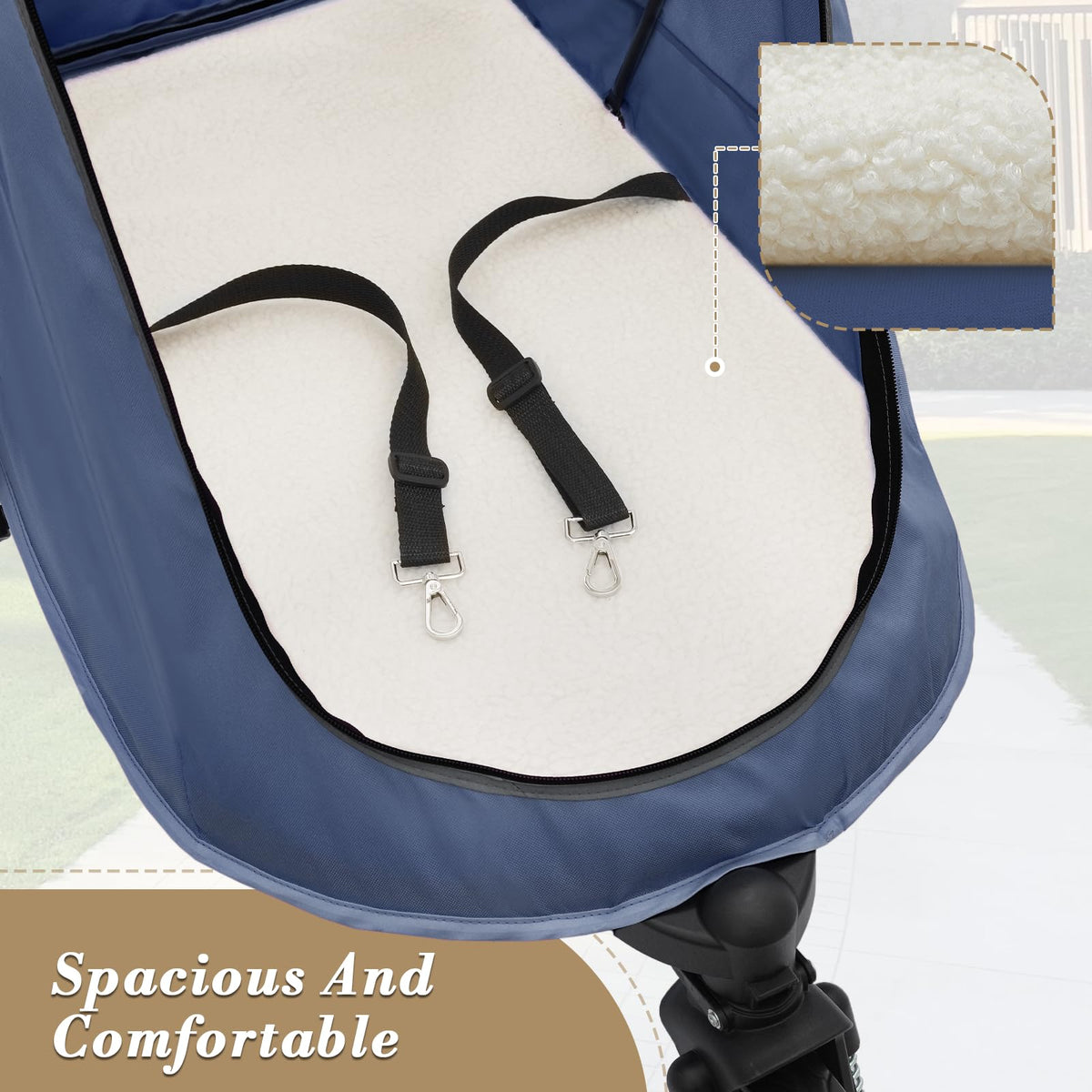 Blue Pet Stroller Z970733