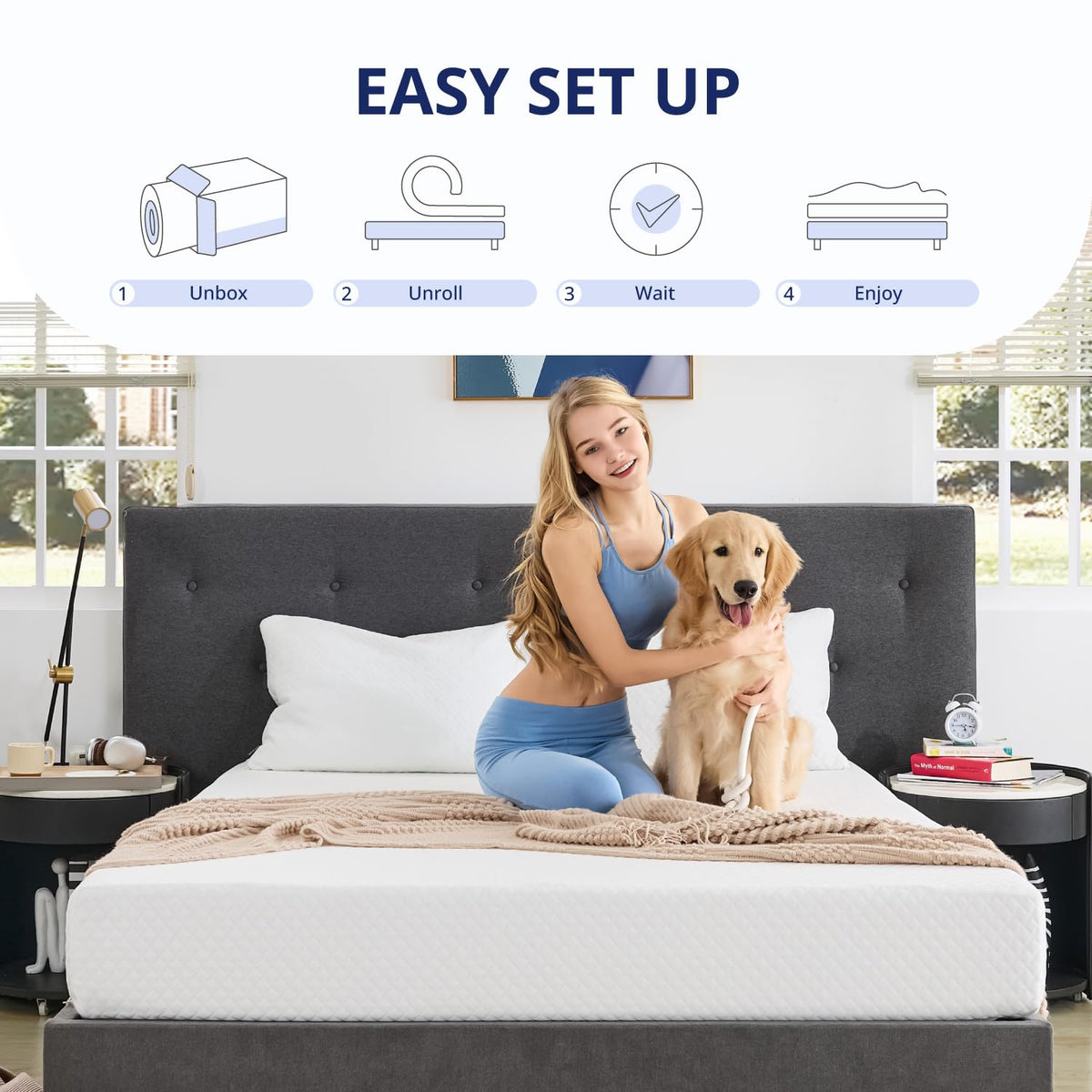 6 Inch Full Mattress M46598