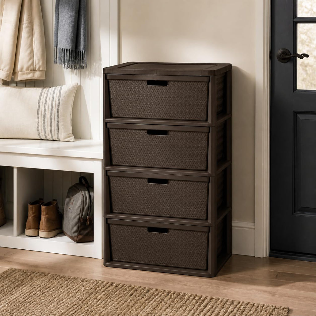 4 Drawer Plastic Storage Organizer R717127