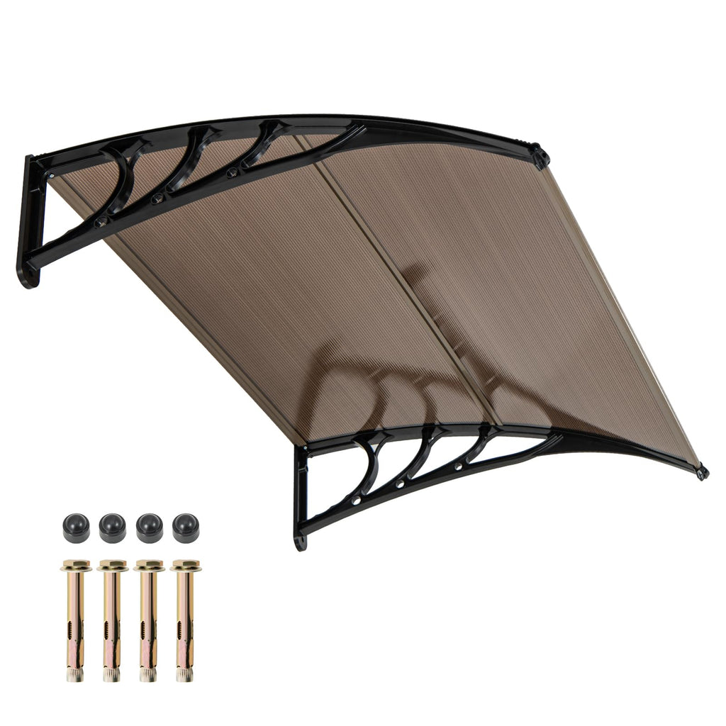 46" x 38" Polycarbonate Door Awning Canopy Y81710