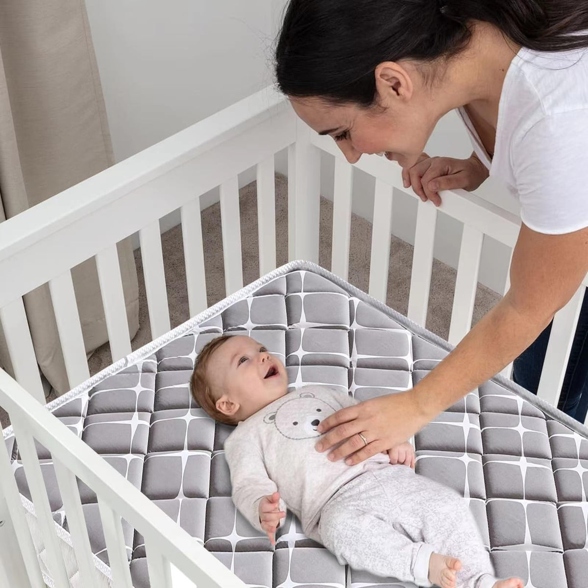 Hypoallergenic Baby Crib and Toddler Mattress 52" x 27.6" x 5" X2827