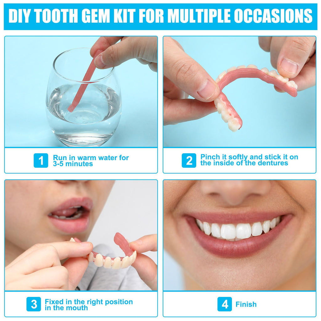 16 Pcs Dentures DIY Repair Kit U7022