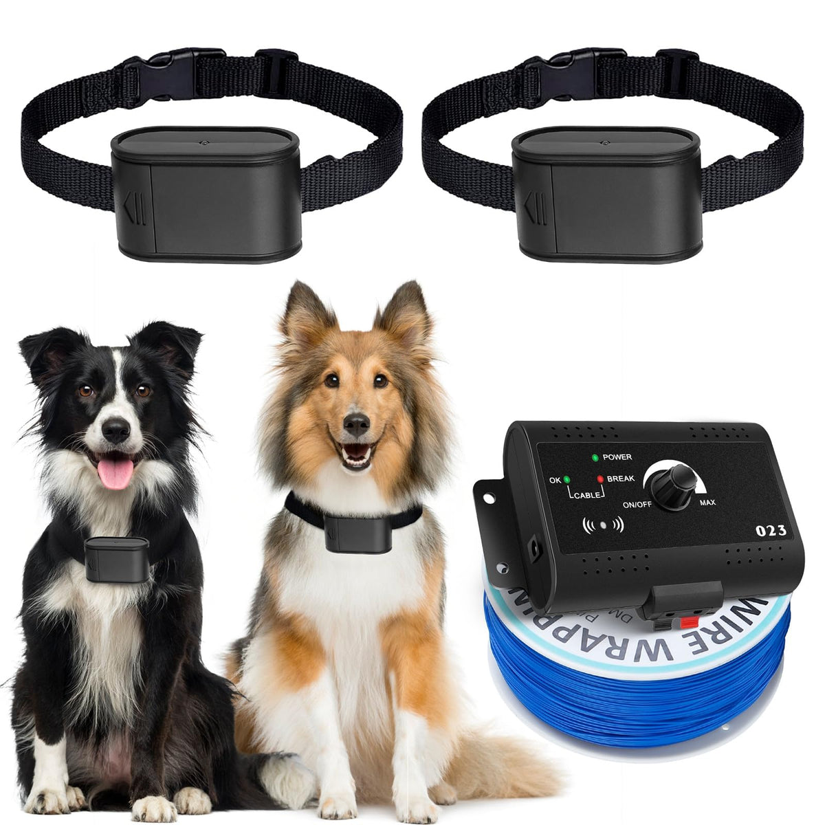 Electric Dog Fence System for 2 Dogs W79363