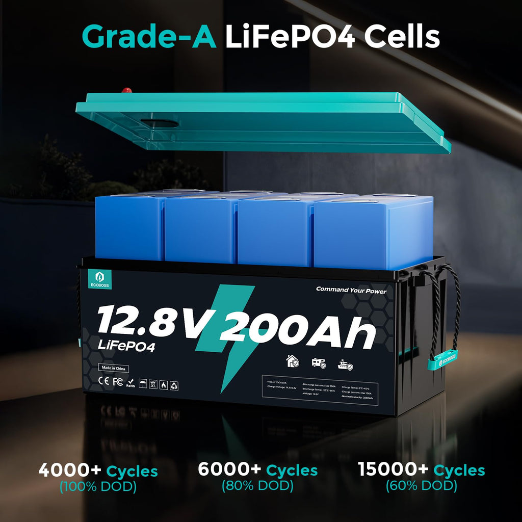 12V 200Ah LiFePO4 Battery K13543
